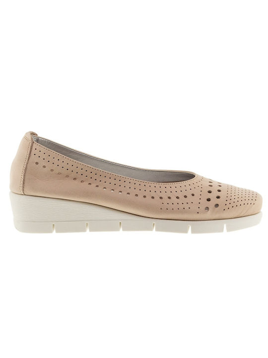 The Flexx Anatomic Women's Leather Slip-Ons Pink