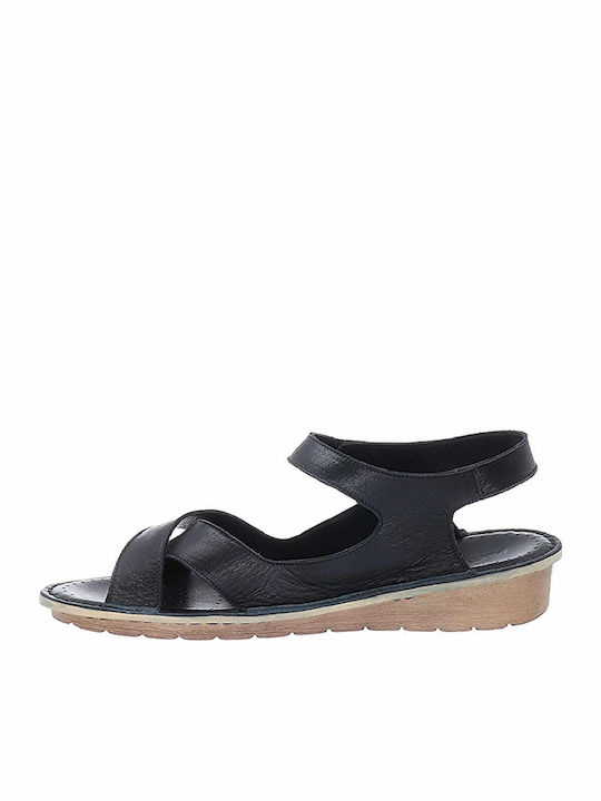 Anatomic Women's Leather Platform Shoes Black