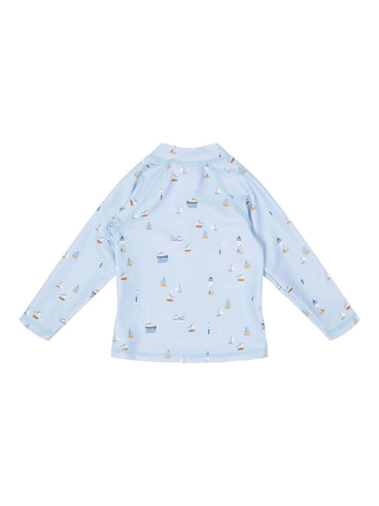 Little Dutch Sailors Bay Kids Swimwear UV Long Sleeve Shirt Sailors Bay Blue