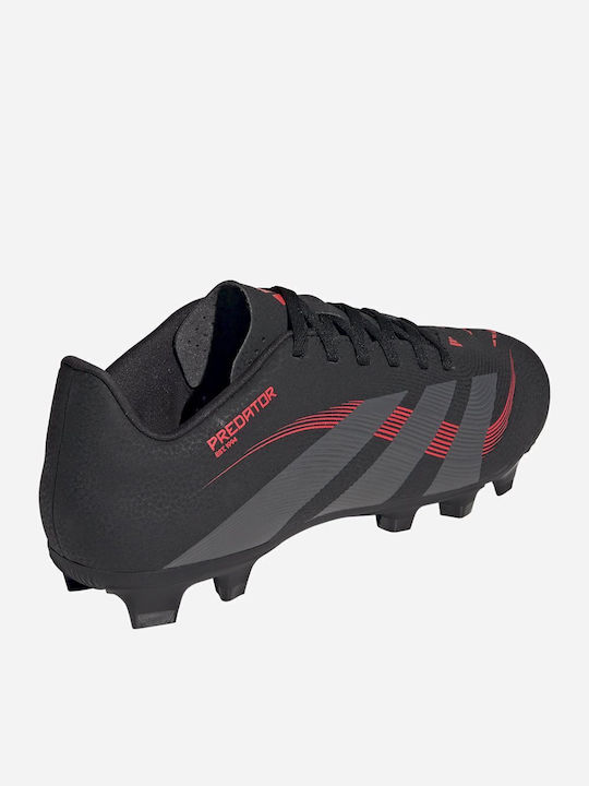 adidas Predator Club Pantofi de Fotbal cu crampoane Negre