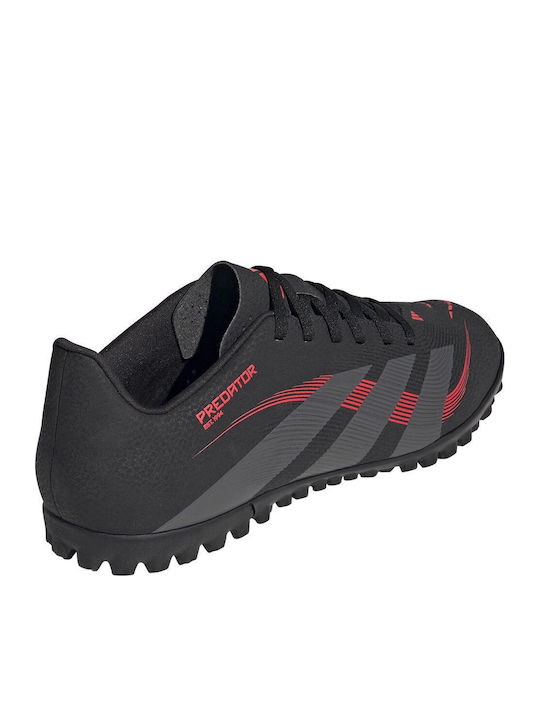 adidas Predator Club Football Shoes with Molded Cleats Black