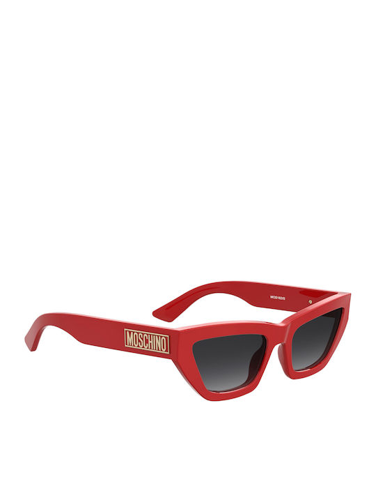 Moschino Γυαλιά Ηλίου Κόκκινα με Κοκκάλινο Σκελετό