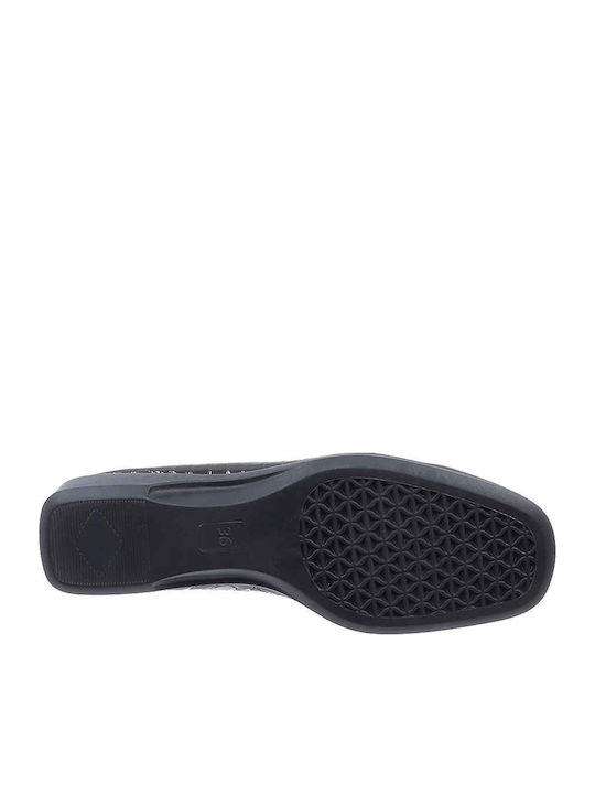 Leder Damen Mokassins in Braun Farbe
