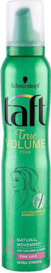 Taft True Volume Αφρός Μαλλιών Όγκος 200ml