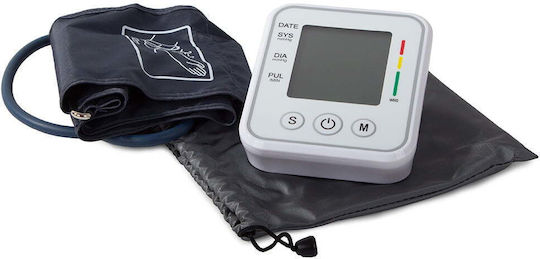Elektronisches Oberarm-Blutdruckmessgerät Zola Automatischer Stopp Einfache Bedienung Rutschfester Sockel 10,5x