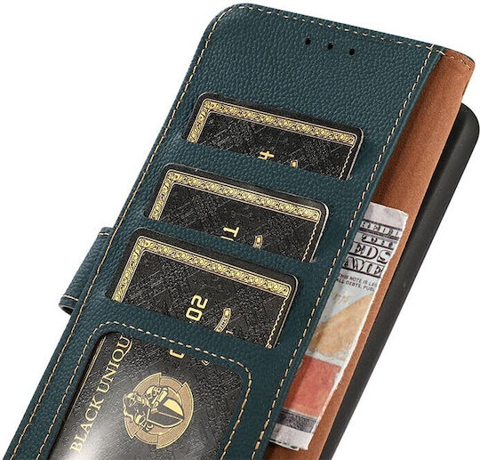Samsung Brieftasche Leder Grün (Galaxy S25 Ultra,Samsung S25 Ultra)