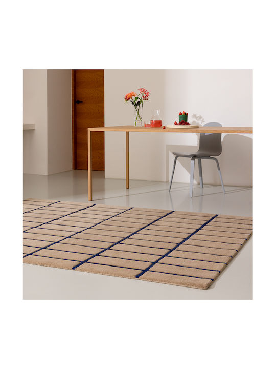 Marimekko Tiiliskivi 132908 Lucrat manual Covor Rectangular Bright Blue