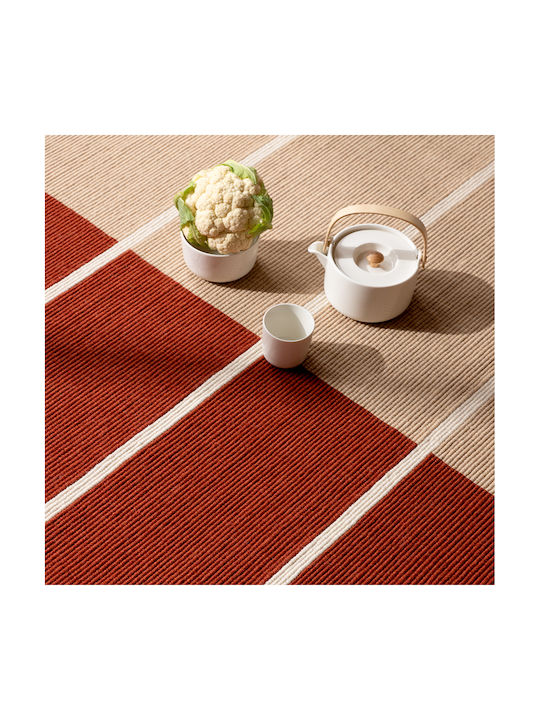 Marimekko Tiibet 132803 Lucrat manual Covor Rectangular Burnt Orange