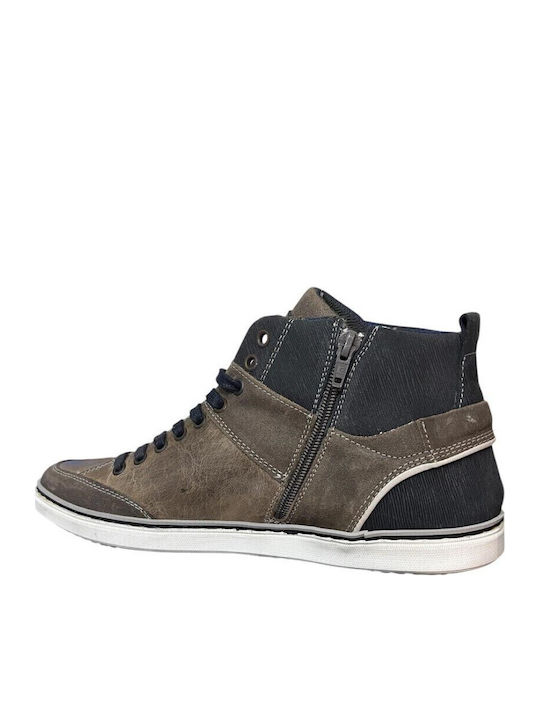 Leder Gray Herrenstiefel Anatomisch