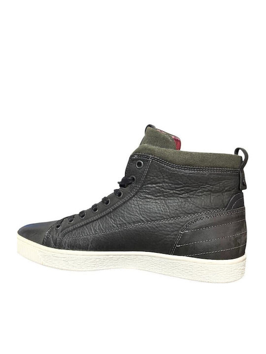 Leather Khaki Men's Boots Anatomical