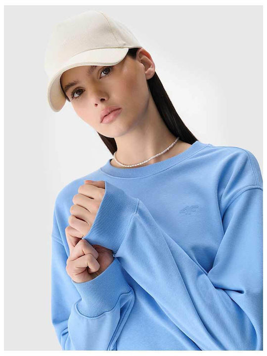 Damen Sweatshirt Hellblau