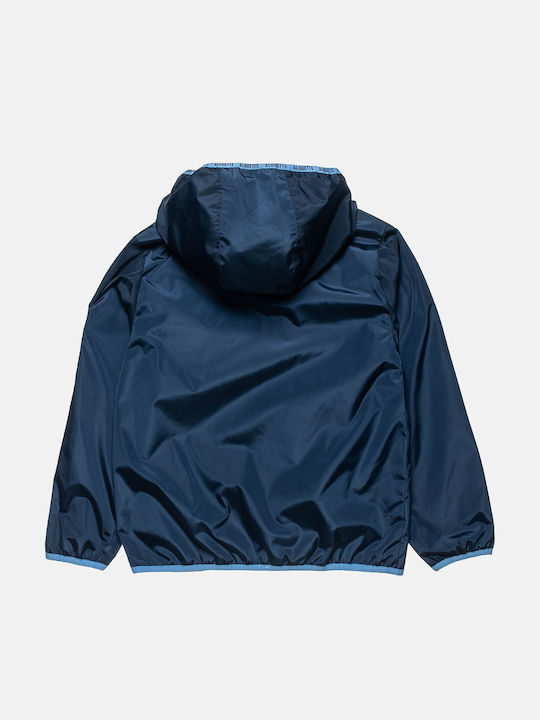 Παιδικό Casual Μπουφάν με Κουκούλα Navy Μπλε