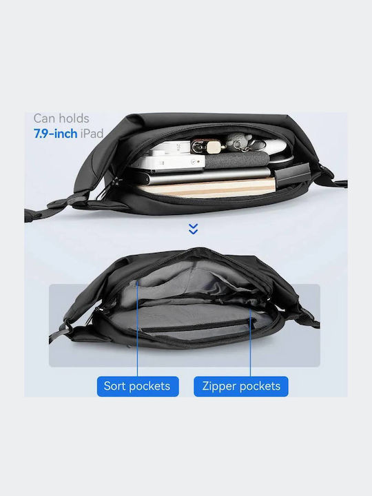 Oxford Bum Bag pentru Talie Negru