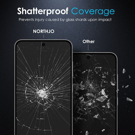 Privacy Tempered Glass Μαύρο (Galaxy S25 )