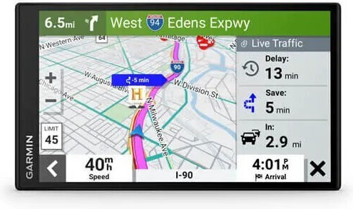 Garmin 5" Display GPS Device Drive 53 with Wi-Fi / Bluetooth / USB and Card Slot