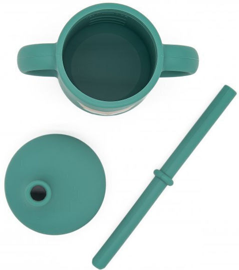 Sassi Junior Baby Cup made of Silicone Green 120ml