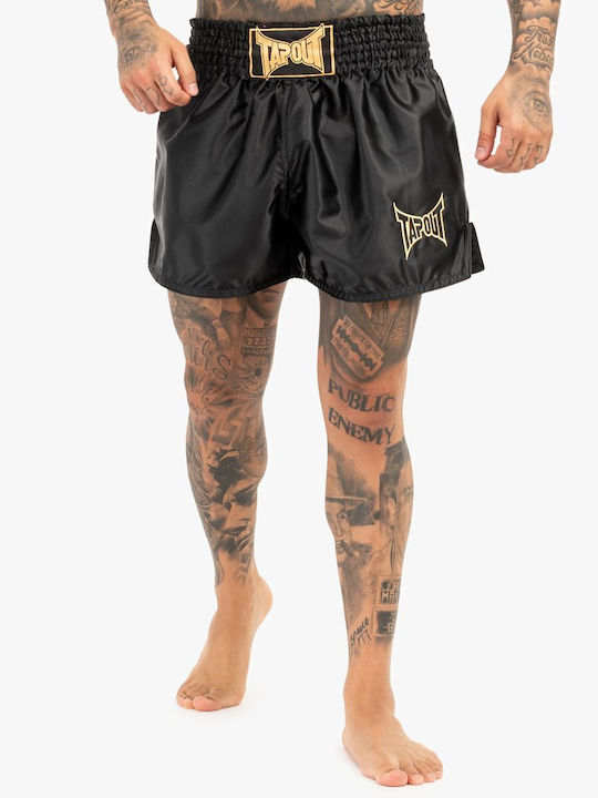 Σορτσάκι Muay Thai Kick Boxing Tapout Zorrey Black Gold