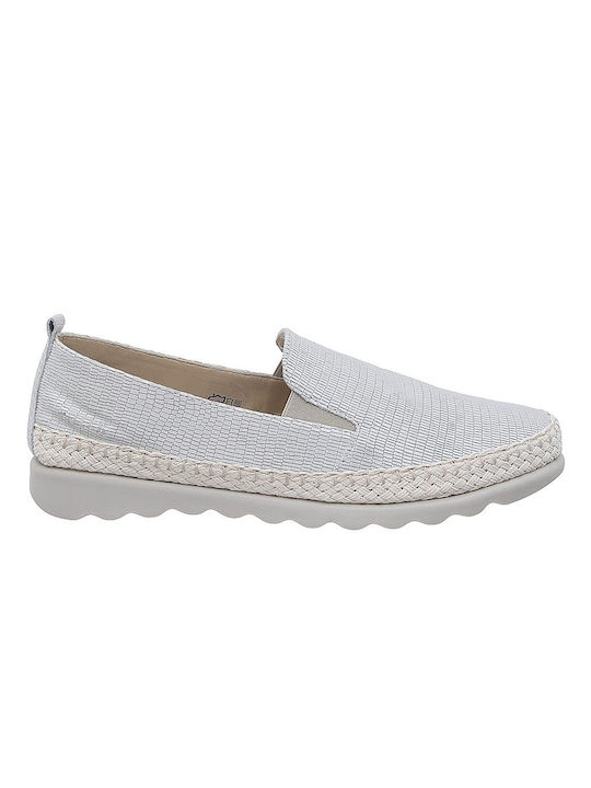 The Flexx Anatomic Women's Leather Slip-Ons Beige