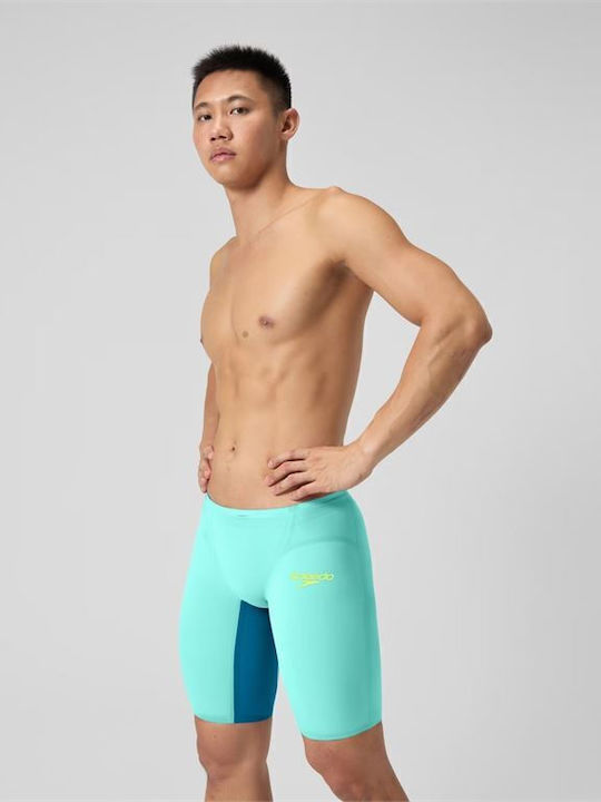Speedo Lzr Pure Intent 2.0 15857-18470 Bărbătesc Costum de Baie de Competiție Jammer pentru Înot Albastru