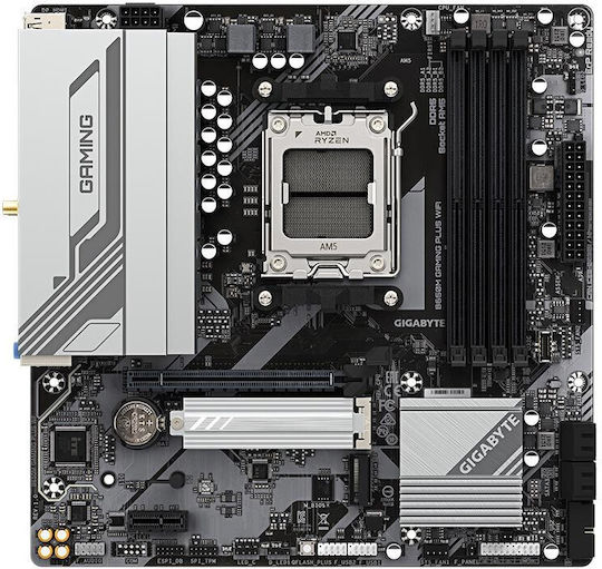 Gigabyte B650M Gaming Plus WiFi rev. 1.x Motherboard Micro ATX with AMD AM5 Socket