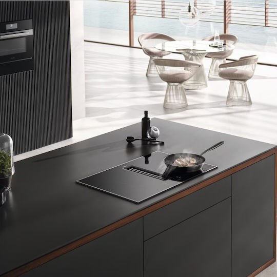 Miele Induktionskochfeld Autonom mit Dunstabzugshaube 80x52εκ.
