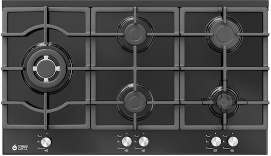 Thermogatz TGS 9490 GL Natural Gas Cooktop Autonomous 86x52εκ.