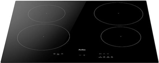 Amica Induction Cooktop Autonomous with Child Lock Function 59.2x52.2εκ.