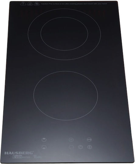 Hausberg Domino Gas Cooktop Autonomous 29x52εκ.