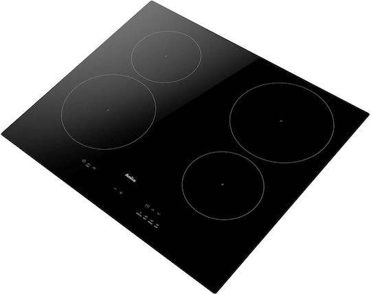 Amica Induction Cooktop Autonomous with Child Lock Function 59.2x52.2εκ.