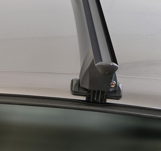 Menabo Delta 137cm. pentru Volvo S80 2006-2016 (Set cu picioare) Negre