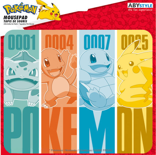Abystyle Pokemon Pokemon Mauspad Starter Flexibel