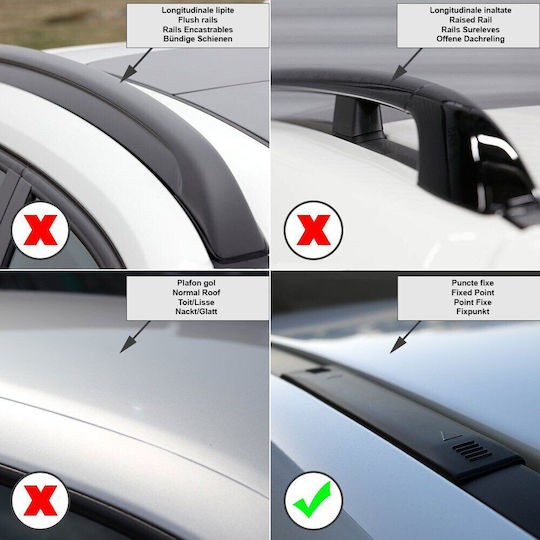 Menabo 137cm. pentru Peugeot Partener 2008-2018 (Set cu picioare)