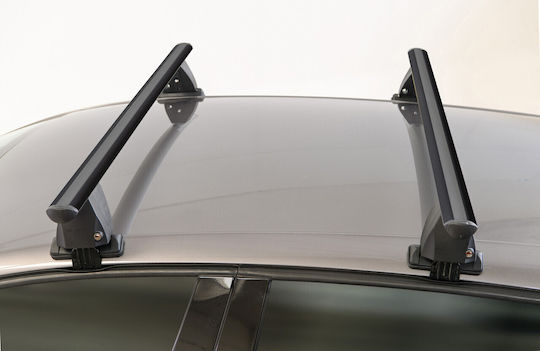 Menabo Bare De Acoperiș Din Aluminiu 137 Cm Pentru Citroen DS4 5D 2011-2015 Set Cu Picioare Negre
