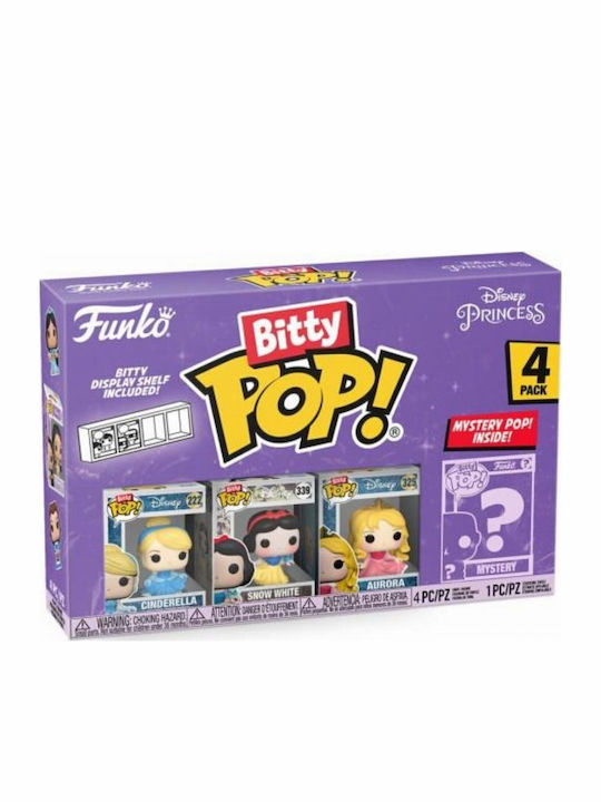 Funko Bitty Pop! Disney: Disney - Cinderella, Snow White, Aurora & Mystery Chase 4τμχ
