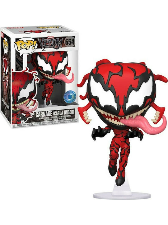 Funko Pop! Marvel: Marvel - Carnage Exclusiv Carla Unger 654 Ediție Specială