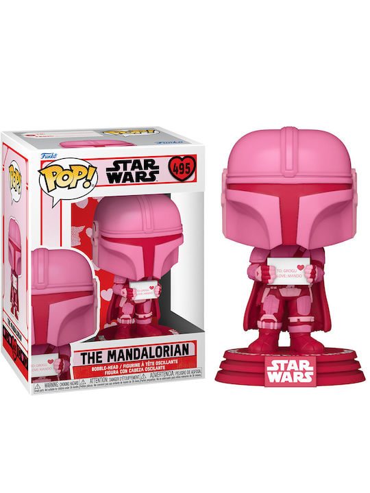 Funko Pop! Star Wars - Valentines The Mandalorian 495