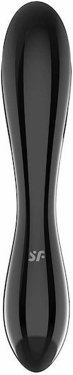Satisfyer Зашеметяващо Стъклено Дилдо Черно