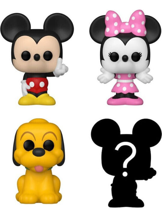 Funko Bitty Pop! Disney: Mickey Mouse, Minnie Mouse, Pluto & Mystery Chase 4τμχ Funko Bitty Pop! Disney: Mickey Mouse, Minnie Mouse, Pluto & Mystery Chase 4τμχ