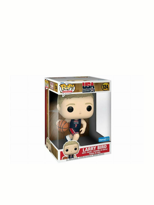 Funko Pop! NBA - Larry Bird (Navy Jersey) 124 Supersized 10" Special Edition (Exclusive)