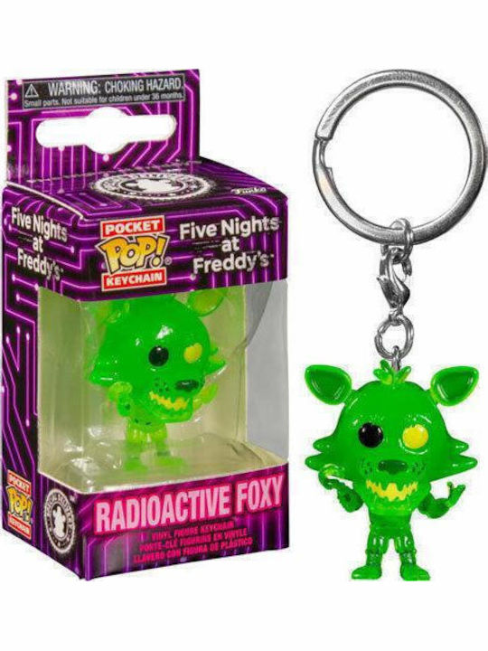 Funko Pocket Pop! Keychain Games: Radioactive Foxy Funko Pocket Pop! Keychain Games: Radioactive Foxy