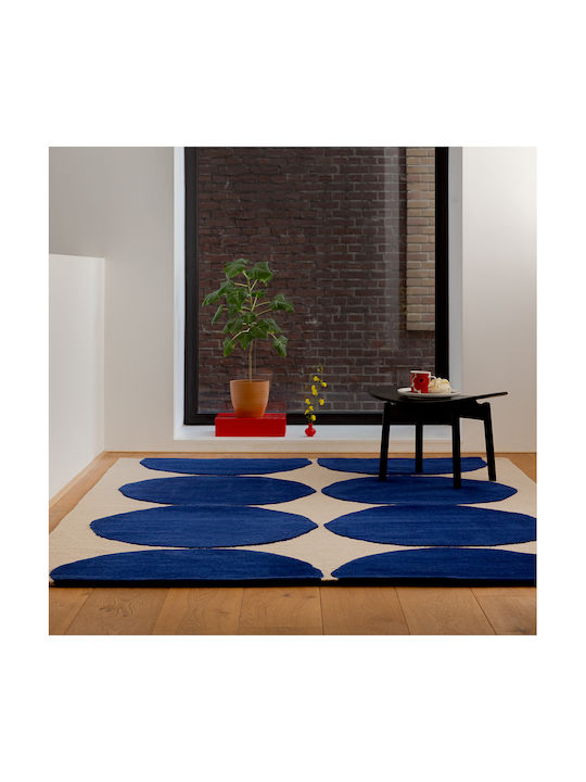 Marimekko Kivet 132508 Lucrat manual Covor Rectangular Albastru