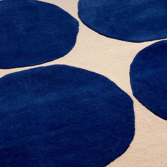 Marimekko Kivet 132508 Lucrat manual Covor Rectangular Albastru