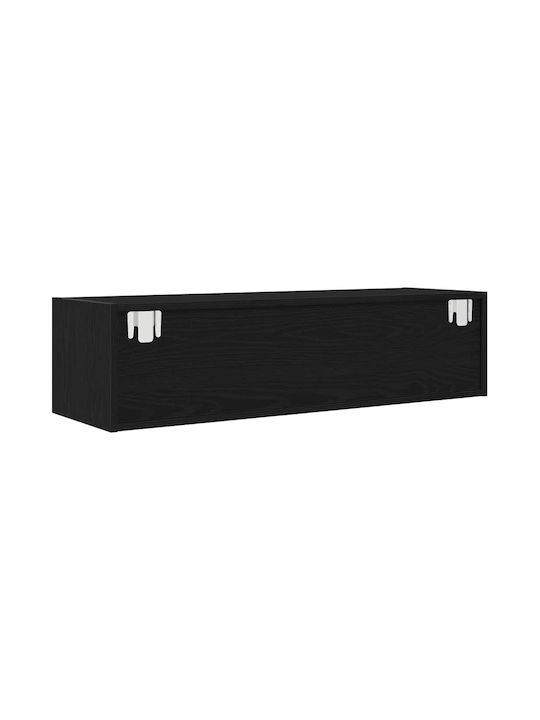 TV Stand Black 100x31x25.5cm
