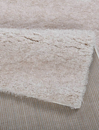 Madi Fuzzio Σετ Shaggy Χαλιά Κρεβατοκάμαρας Beige 3τμχ