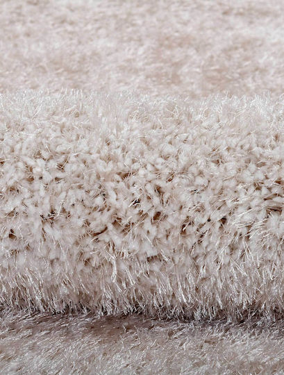 Madi Fuzzio Σετ Shaggy Χαλιά Κρεβατοκάμαρας Beige 3τμχ
