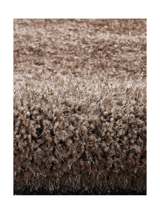 Madi Fuzzio Shaggy Bedroom Rugs Set Mink 3pcs