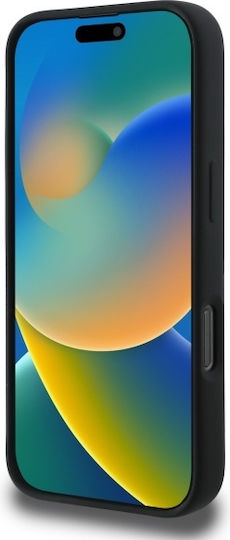 Karl Lagerfeld Karl&Choupette Umschlag Rückseite Silikon Schwarz (iPhone 16 Pro Max, Karl Lagerfeld)