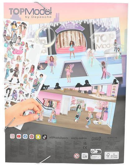 Stickerheft Stickerwelt Top Model