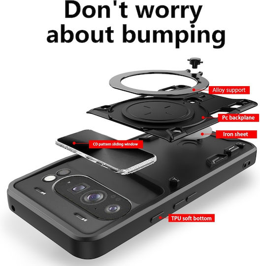 Techsuit Camguard Pro Back Cover Σιλικόνης Μπλε (Honor Magic7 Pro - Techsuit)