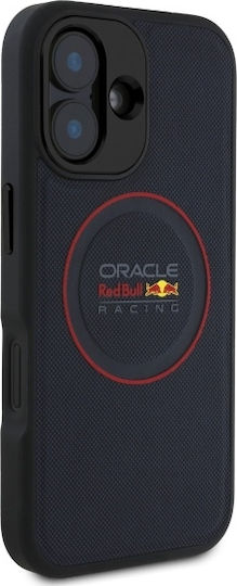 Red Bull Back Cover Δερματίνης / Δερμάτινο Navy Μπλε (iPhone 16 Plus)